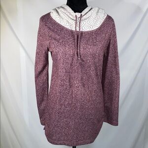 𝅺Chance Or Fate Purple Hoodie Top Medium